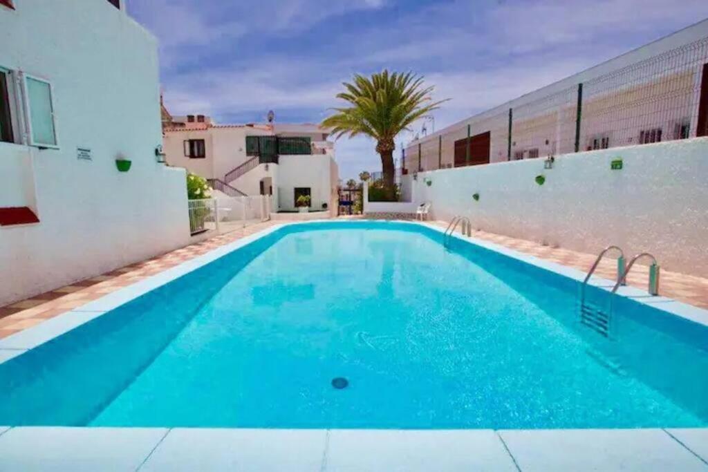 Playa Troya Apartment At The Beach ปลายาเดลาสอเมริกาส ภายนอก รูปภาพ